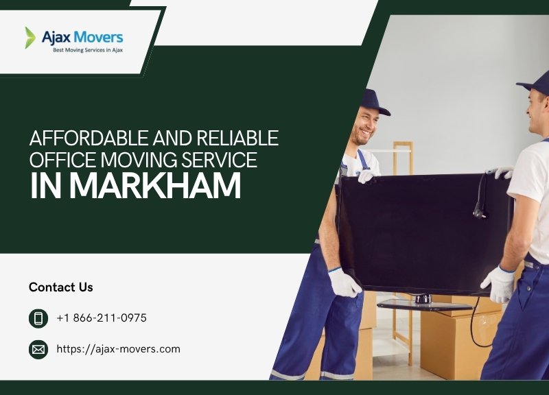 Affordable and Reliable Office Moving Service In Markham