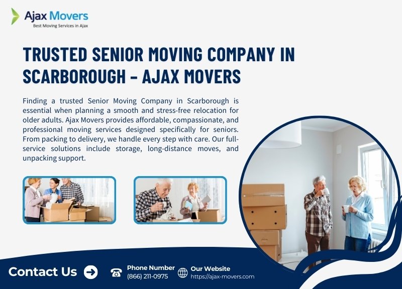 Trusted Senior Moving Company in Scarborough – Ajax Movers