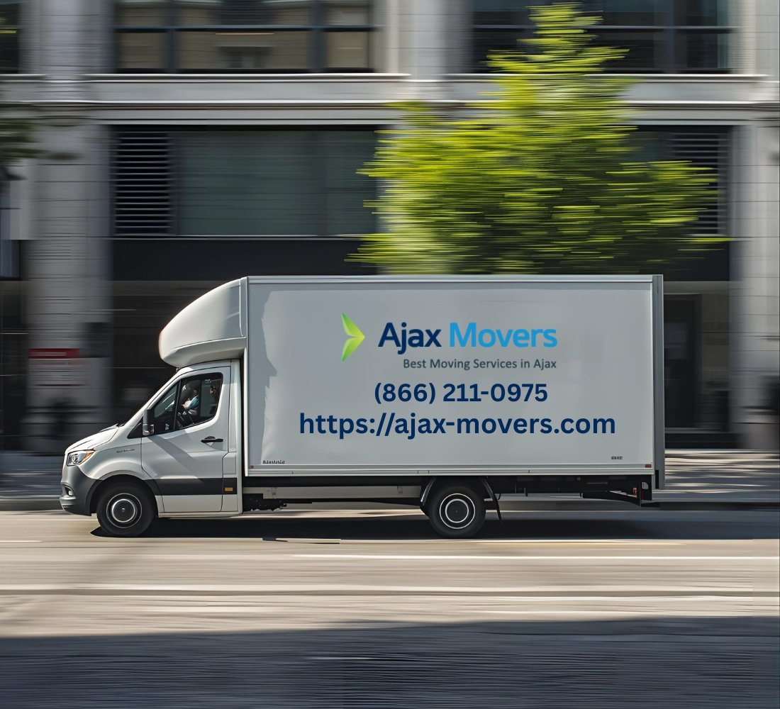 moving truck in ajax