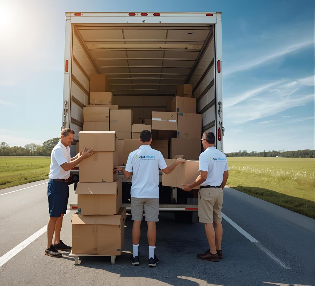 long distance moving service ajax