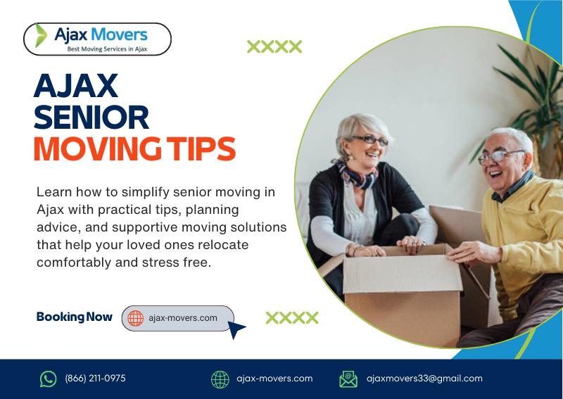 senior moving in Ajax
