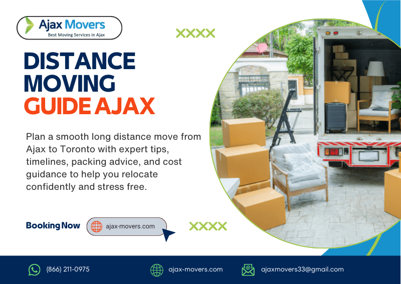 long distance moving Ajax