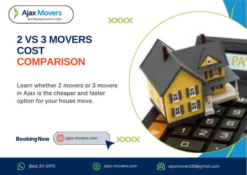 2 movers vs 3 movers in Ajax