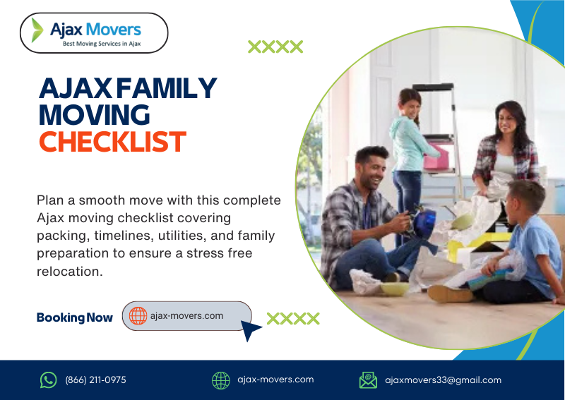 family moving checklist