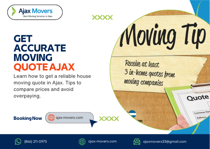 house moving quote in Ajax