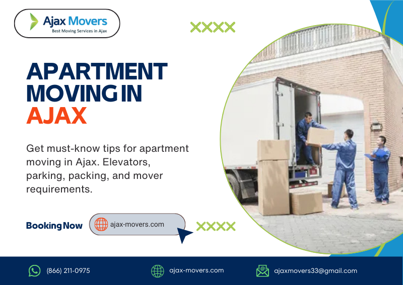 apartment moving in Ajax
