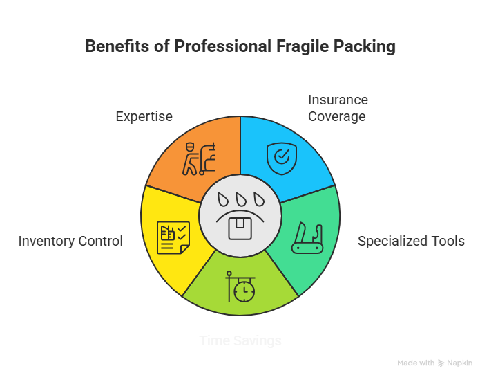 packing fragile items in Ajax