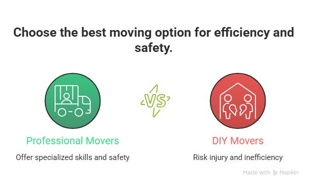 full-service movers vs diy in Ajax