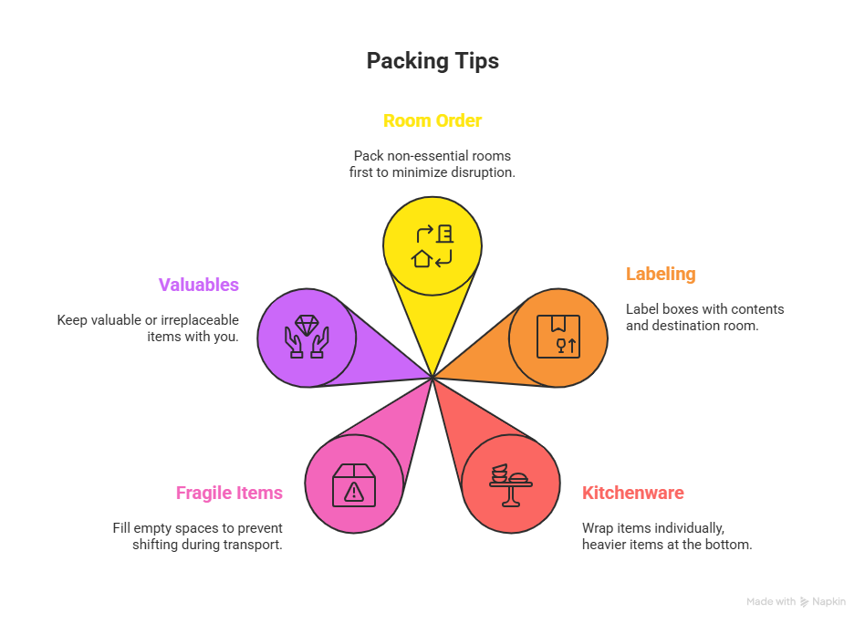 pack your house for a move in Ajax