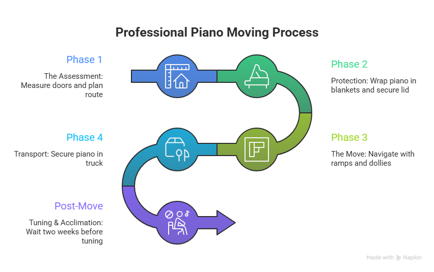 piano moving process