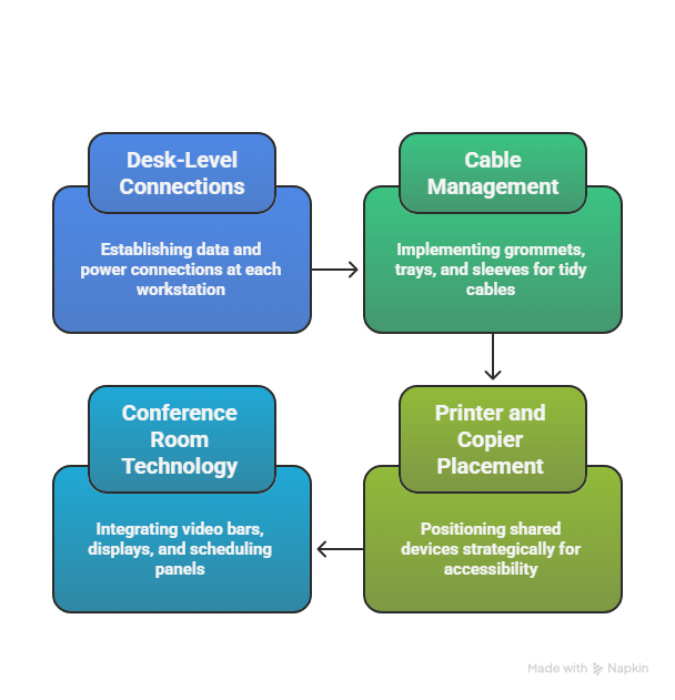 Office Cabling & Setup After Relocation