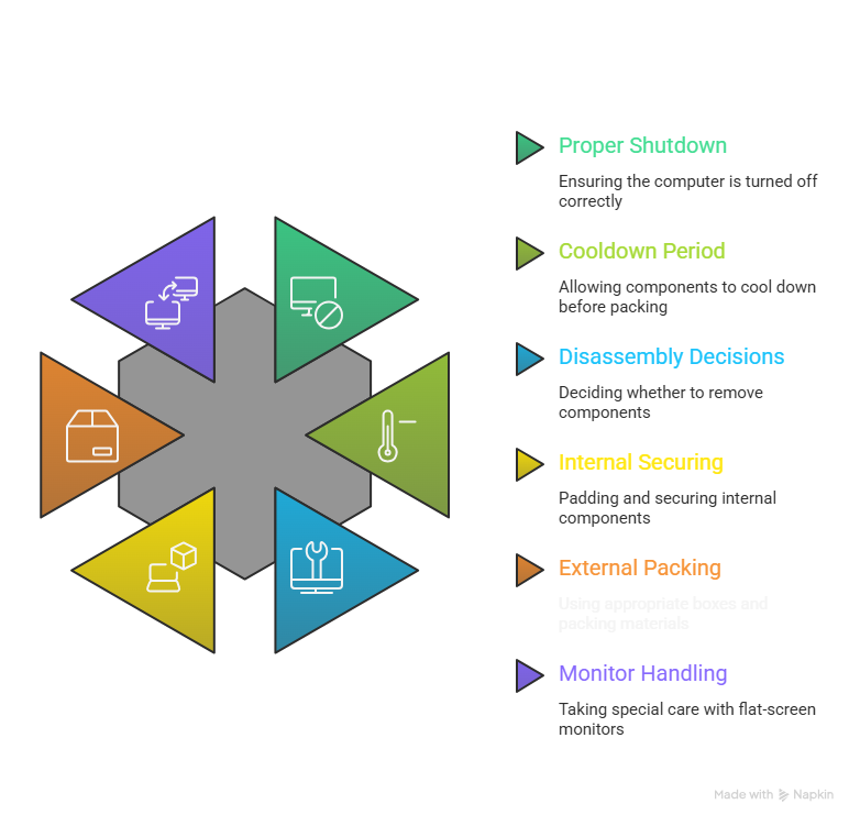 How to Pack Computers for Moving
