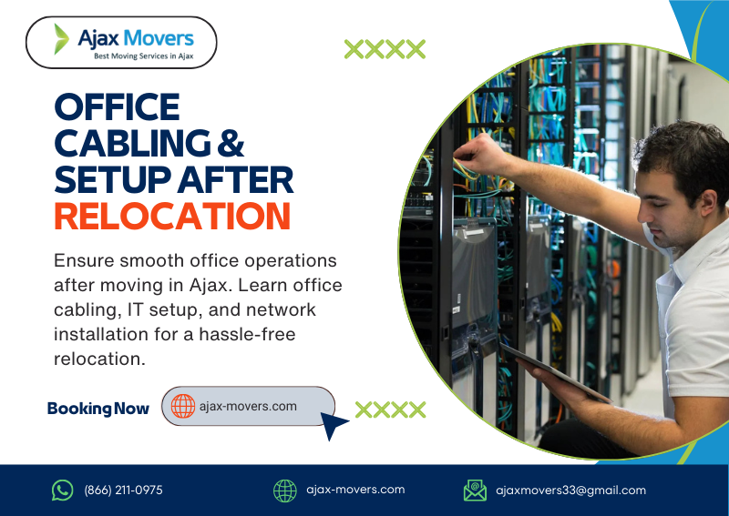 Office Cabling & Setup After Relocation