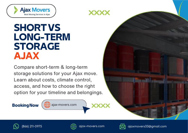 storage options for moving Ajax