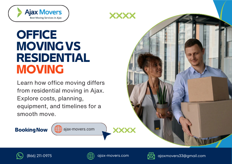 Office Moving vs Residential Moving