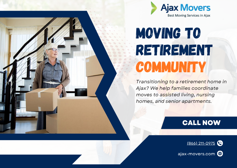 moving to retirement community Ajax