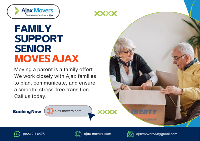 family support senior moves Ajax