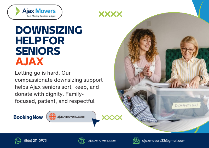 downsizing help for seniors Ajax