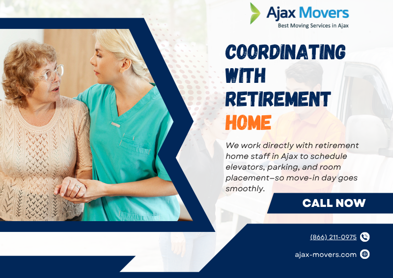 coordinating with retirement home